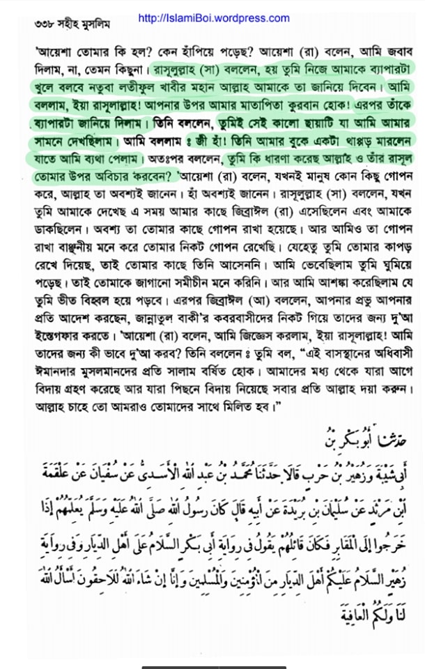 মুহাম্মদের কুকুরভীতি এবং নির্মম নিধনযজ্ঞ 5 আয়িশা