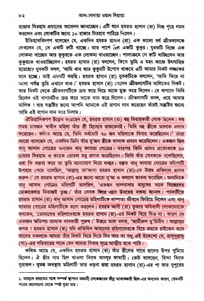 19.হযরত হাসানের রঙ্গিন জীবন হাসান