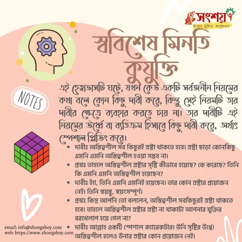 বহুল প্রচলিত কিছু কুযুক্তি বা ফ্যালাসি বা কুতর্ক বা হেত্বাভাস 48 কুযুক্তি বা ফ্যালাসি 47