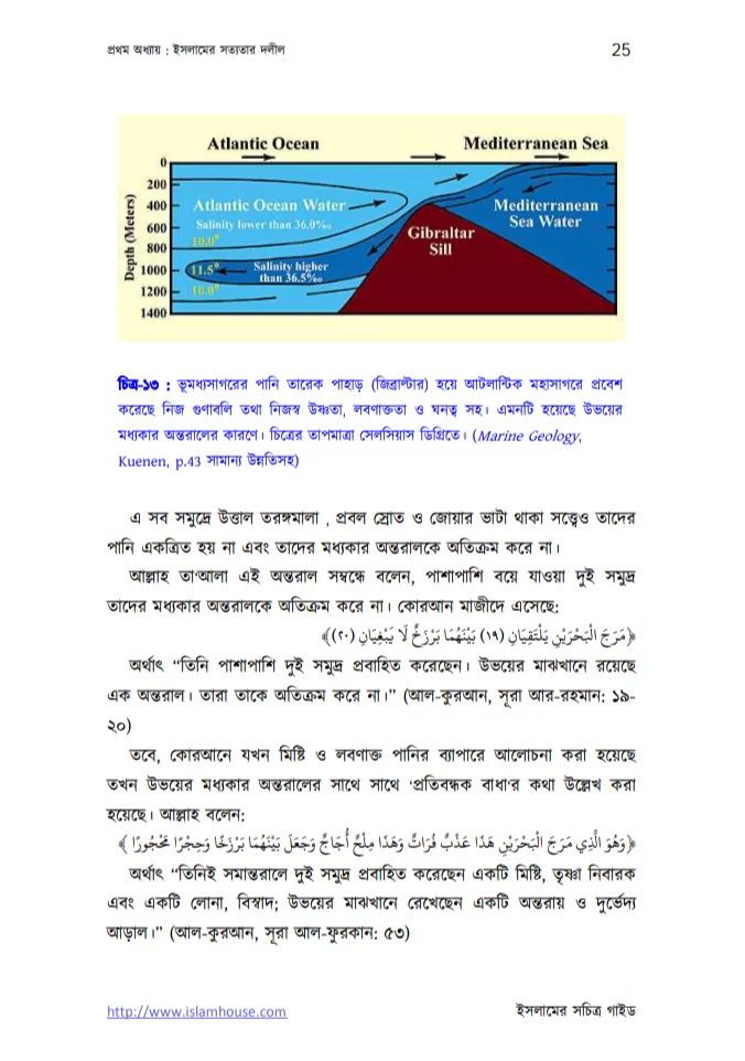 দুই সমুদ্রের পানি একত্রিত হয় না? 4 সমুদ্রের পানি 3