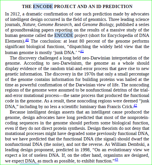 আবর্জনা (junk) ভরা DNA আর 2007 সালে প্রকাশিত ENCODE প্রোজেক্টের দ্বন্দ্ব 2 Junk DNA and ENCODE