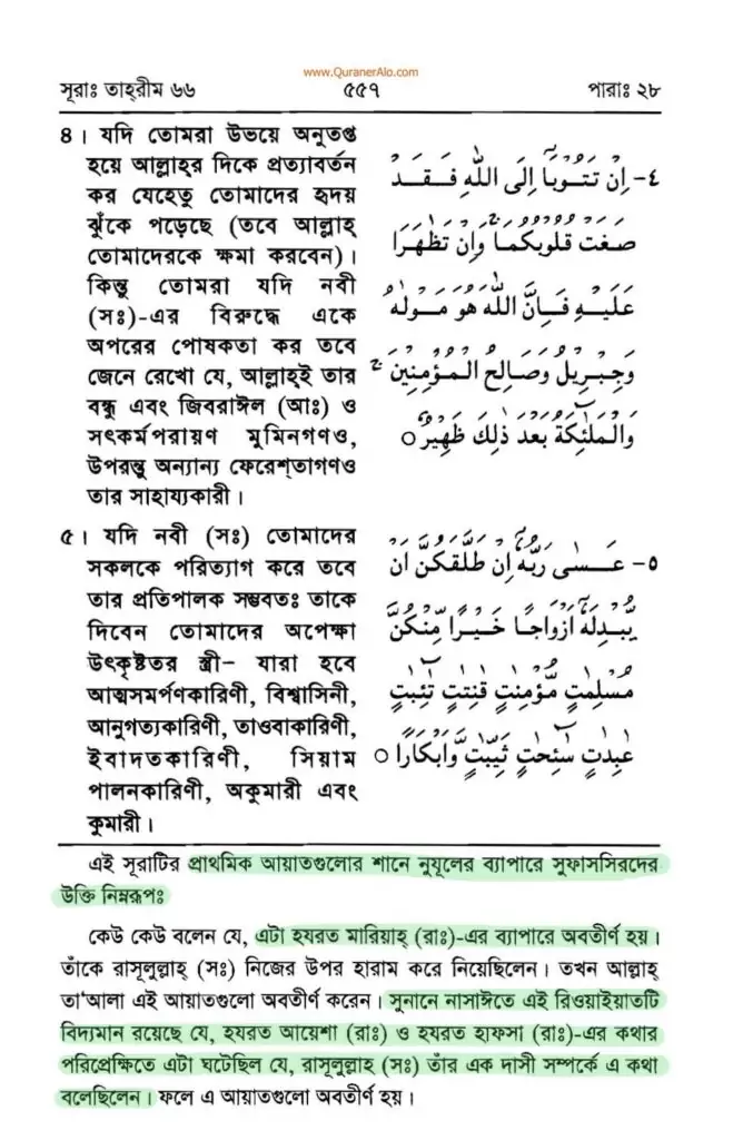 সুরা তাহরীম 2