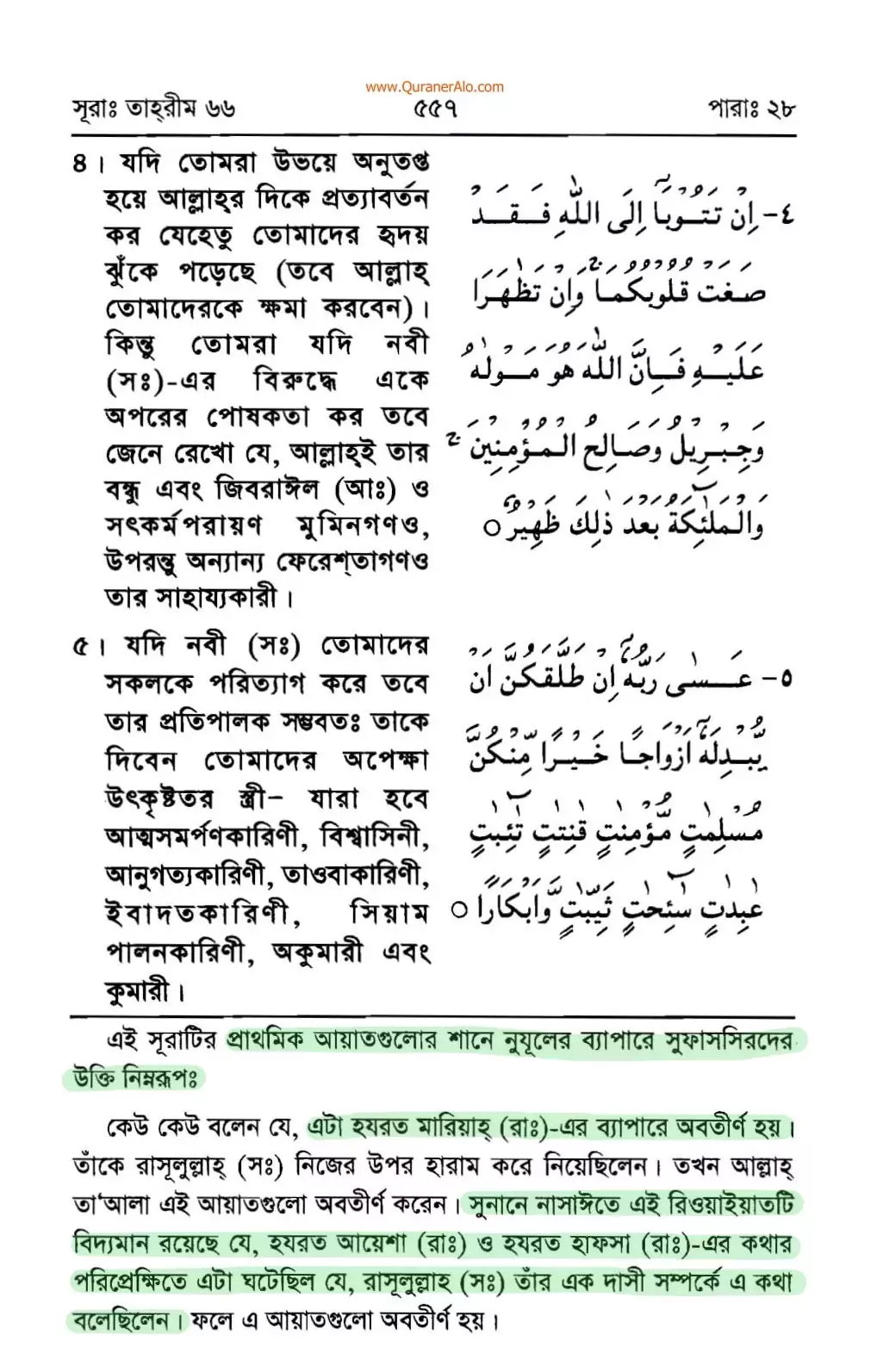 নবীর স্ত্রীদের তালাকের হুমকির নেপথ্যে 13 স্ত্রী 12